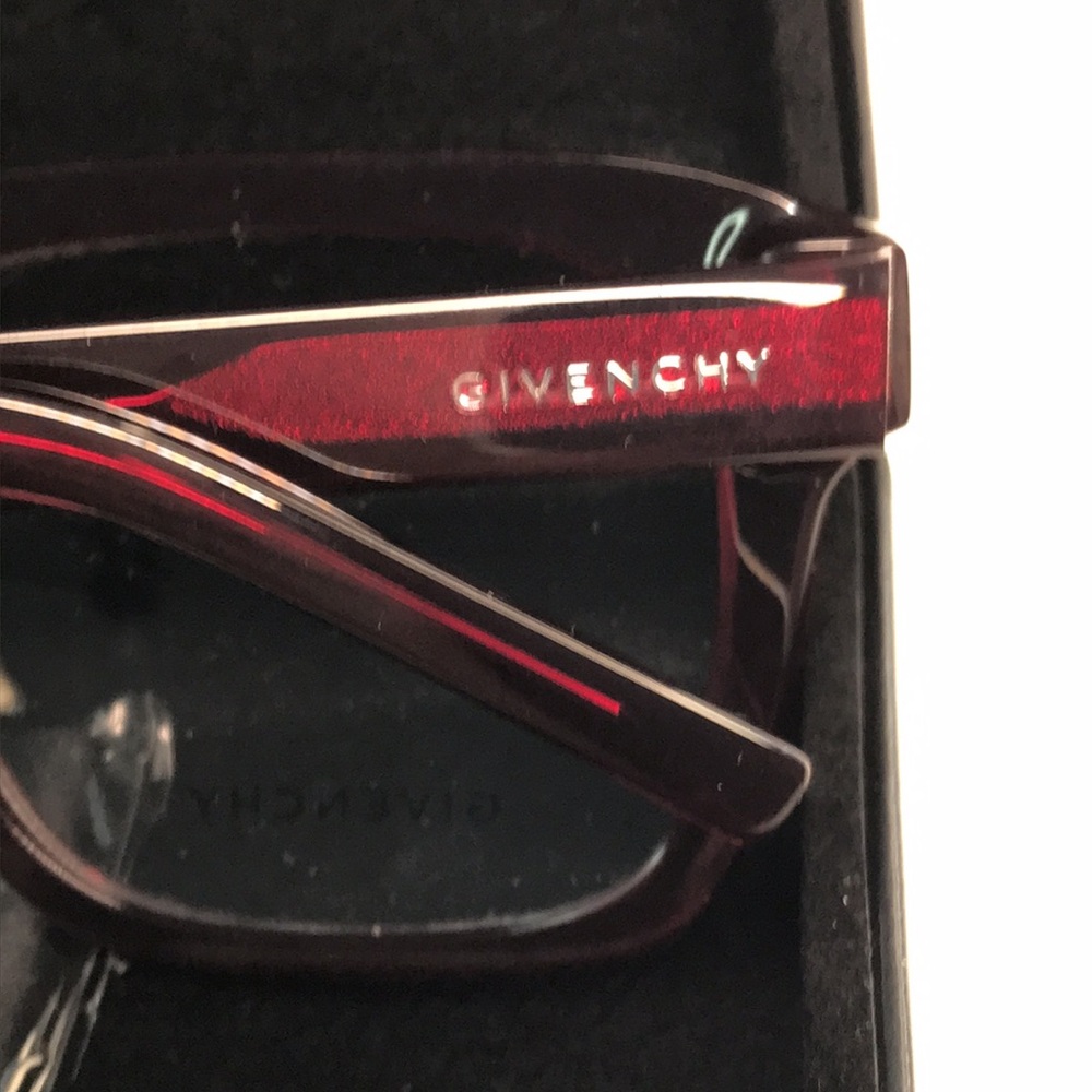 💯 - New Authentic Givenchy GV50053I 069 BORDEAUX 54/16/145 unisex Eyewear Fra… - Picture 11 of 15
